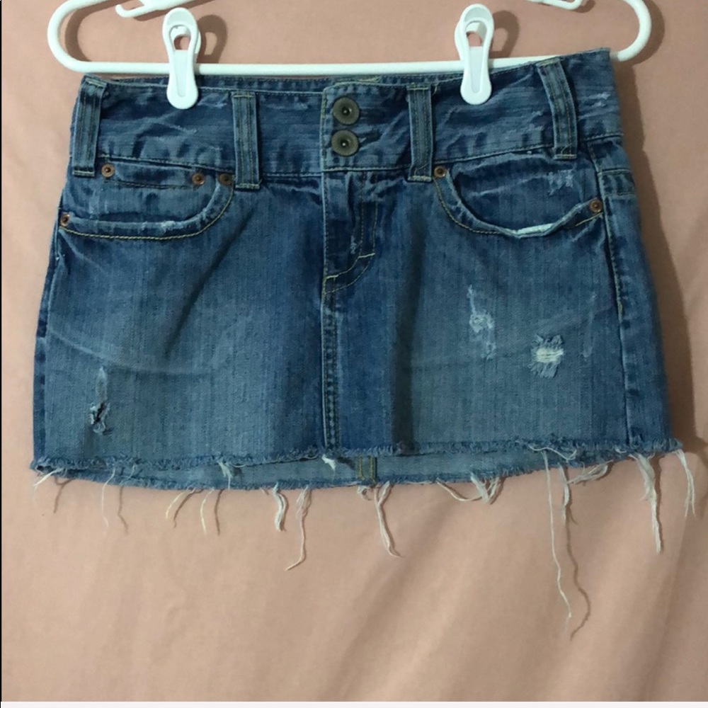 American Eagle jean mini skirt